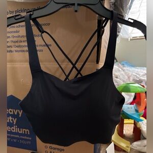 Nike Black Strappy Sports Bra